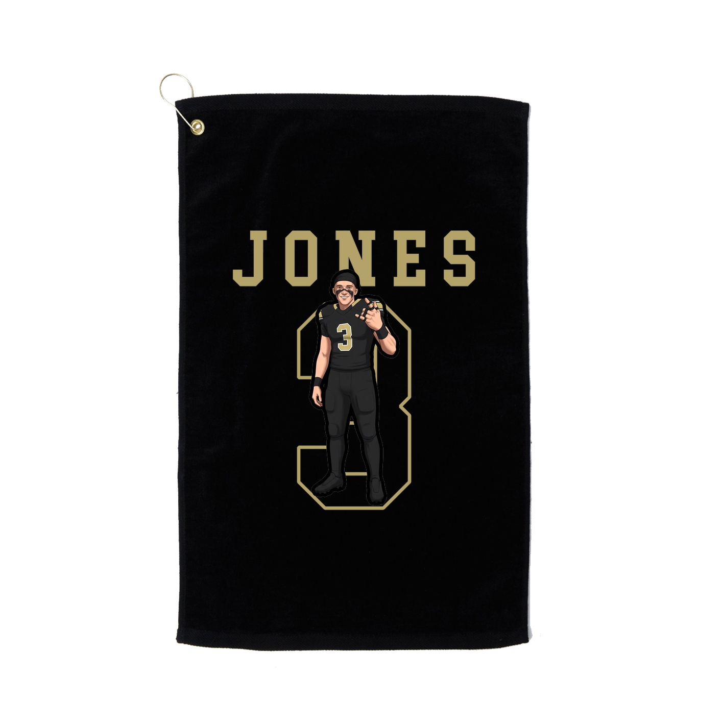 Golf Towel — Shirsey in Black