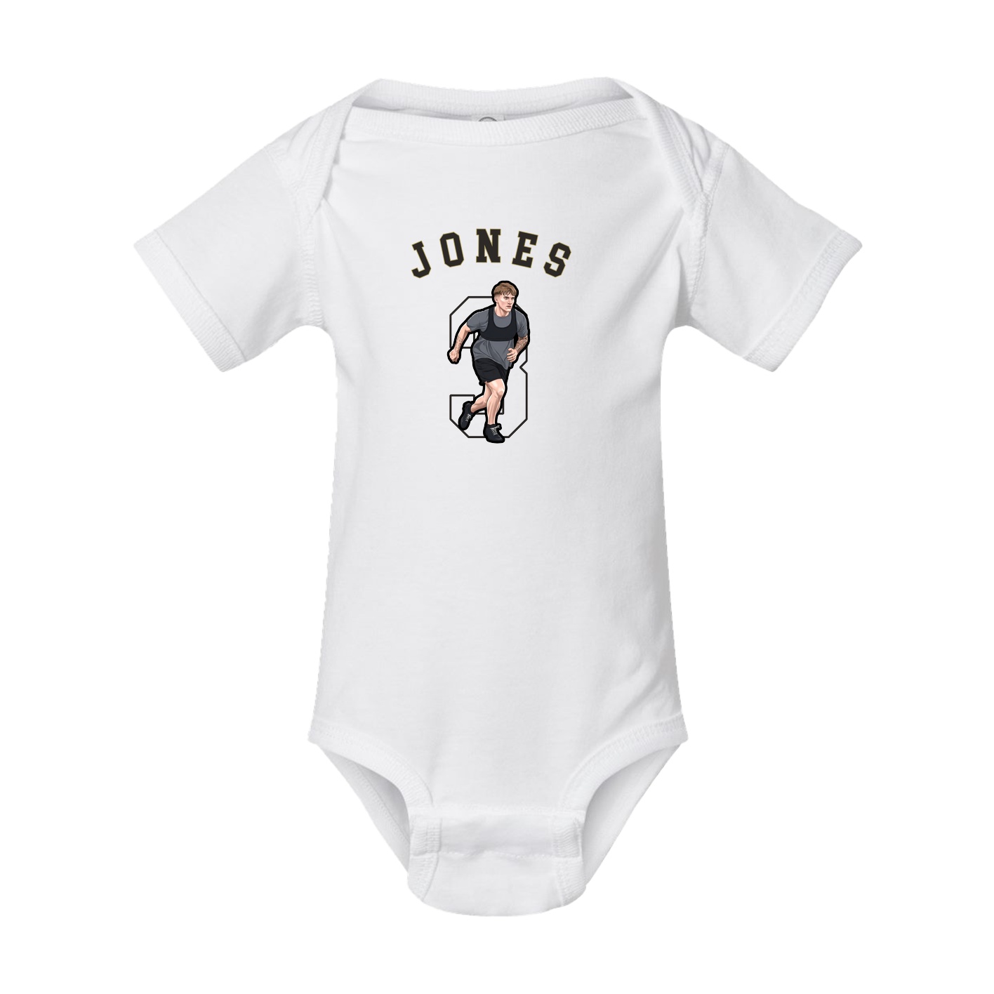 Baby Onesie — Shirsey Arch in White