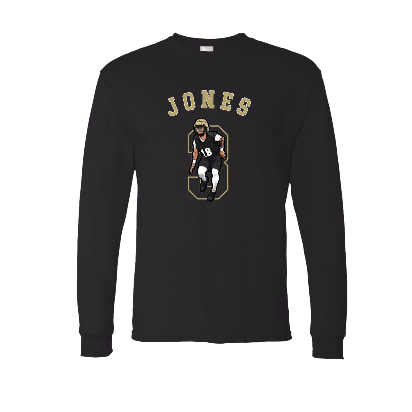 Long Sleeve Tee — Shirsey Arch in Black