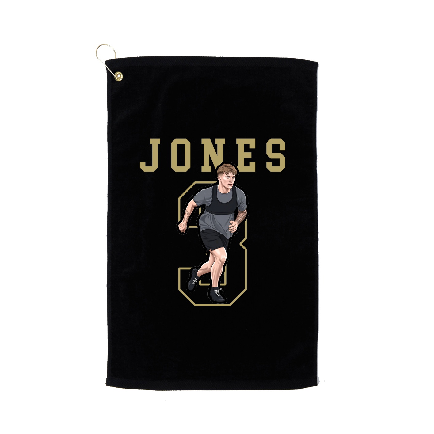 Golf Towel — Shirsey in Black