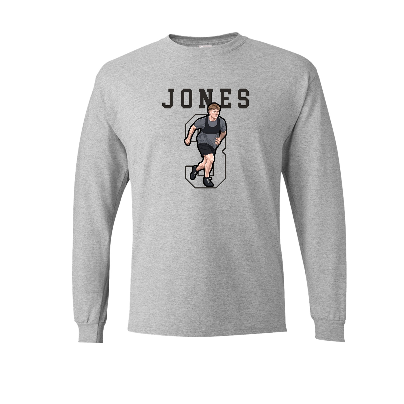 Long Sleeve Tee — Shirsey in Grey