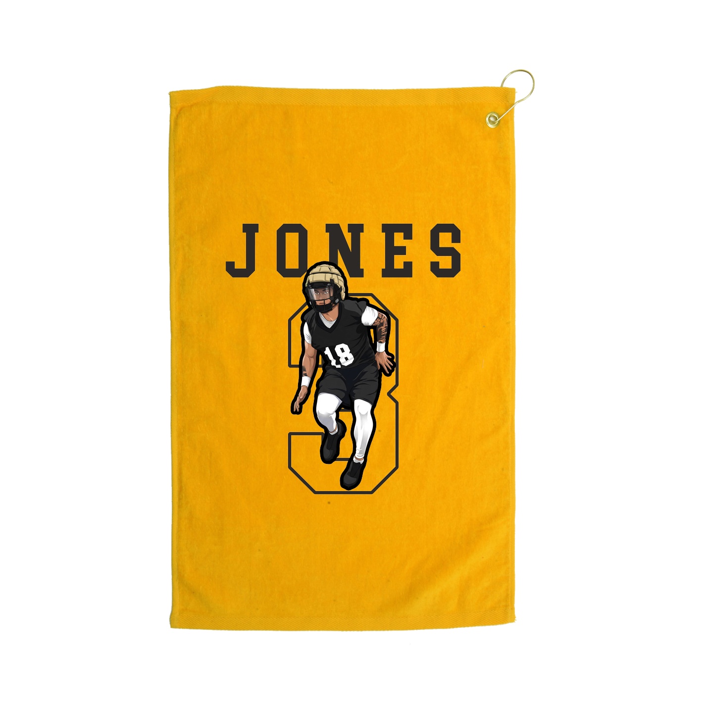Golf Towel — Shirsey in Gold