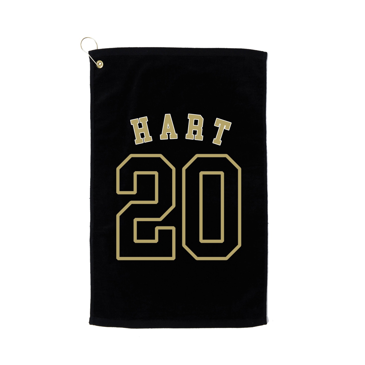 Golf Towel — Shirsey Arch in Black