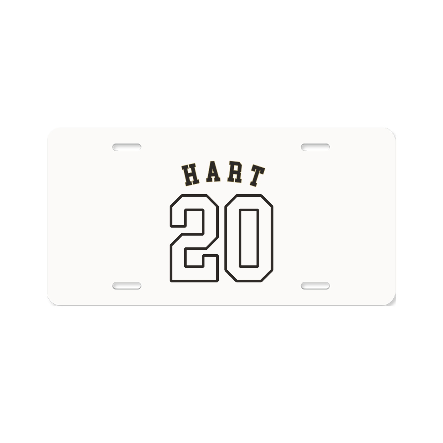 License Plate — Shirsey Arch in Classic