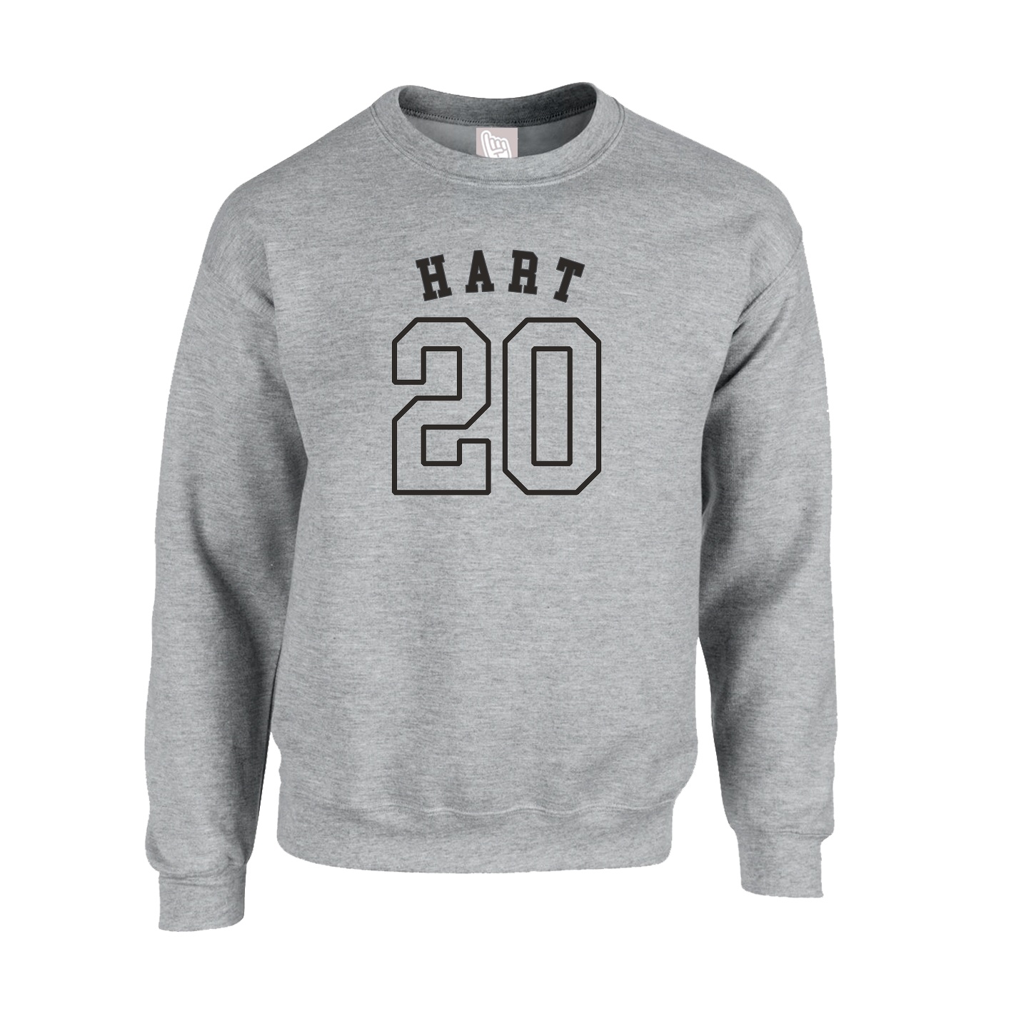 Fleece Crew — Shirsey Arch in Grey