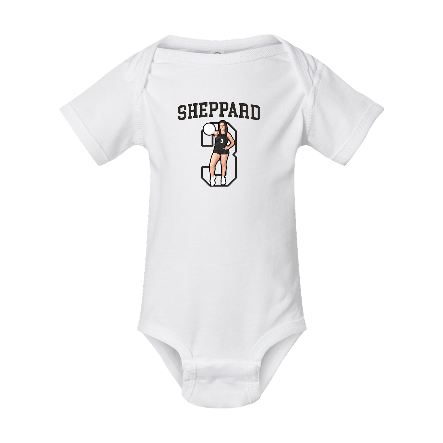 Baby Onesie — Shirsey in White