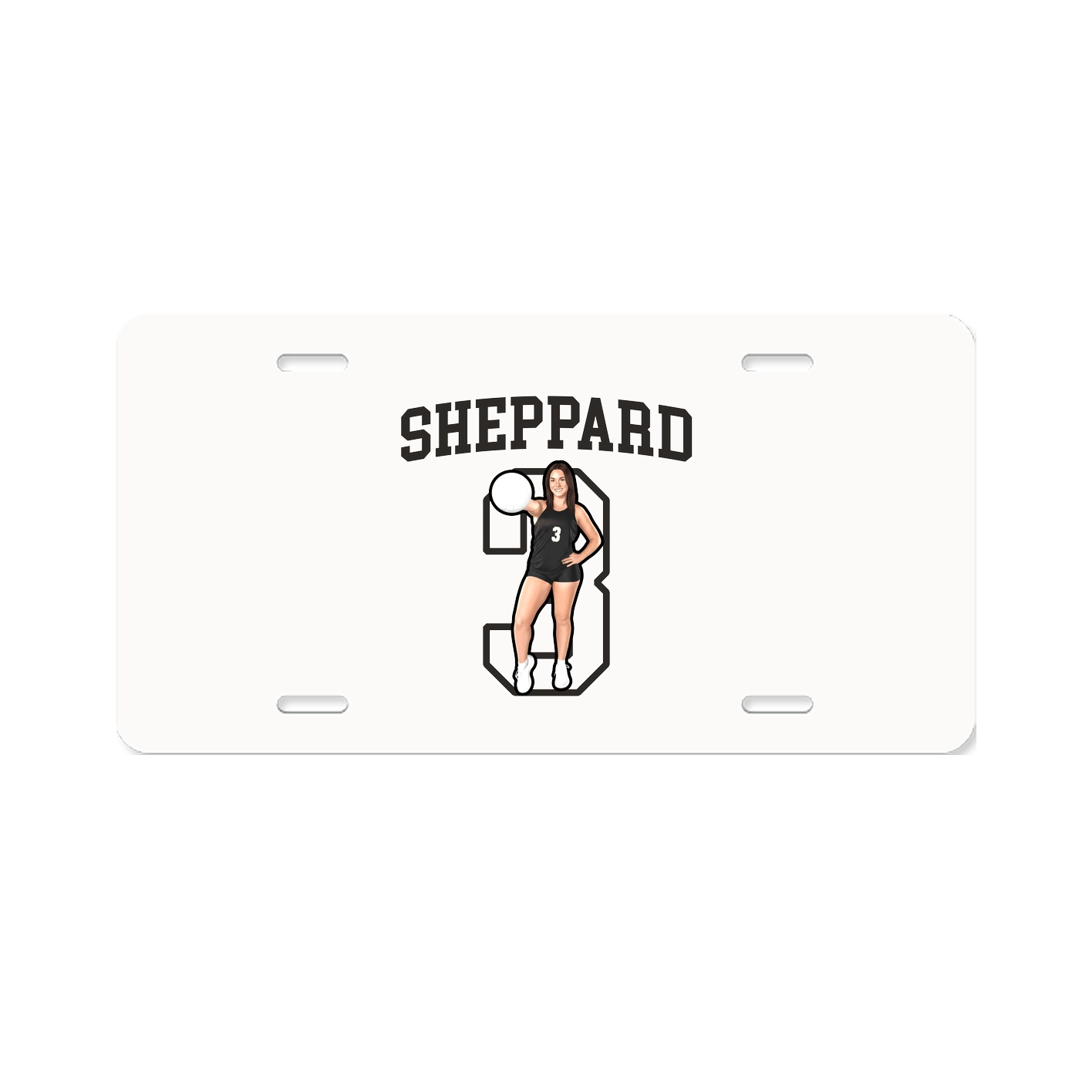 License Plate — Shirsey in Classic