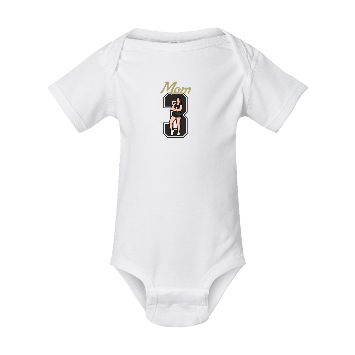 Baby Onesie — Mothers Day Shirsey in White
