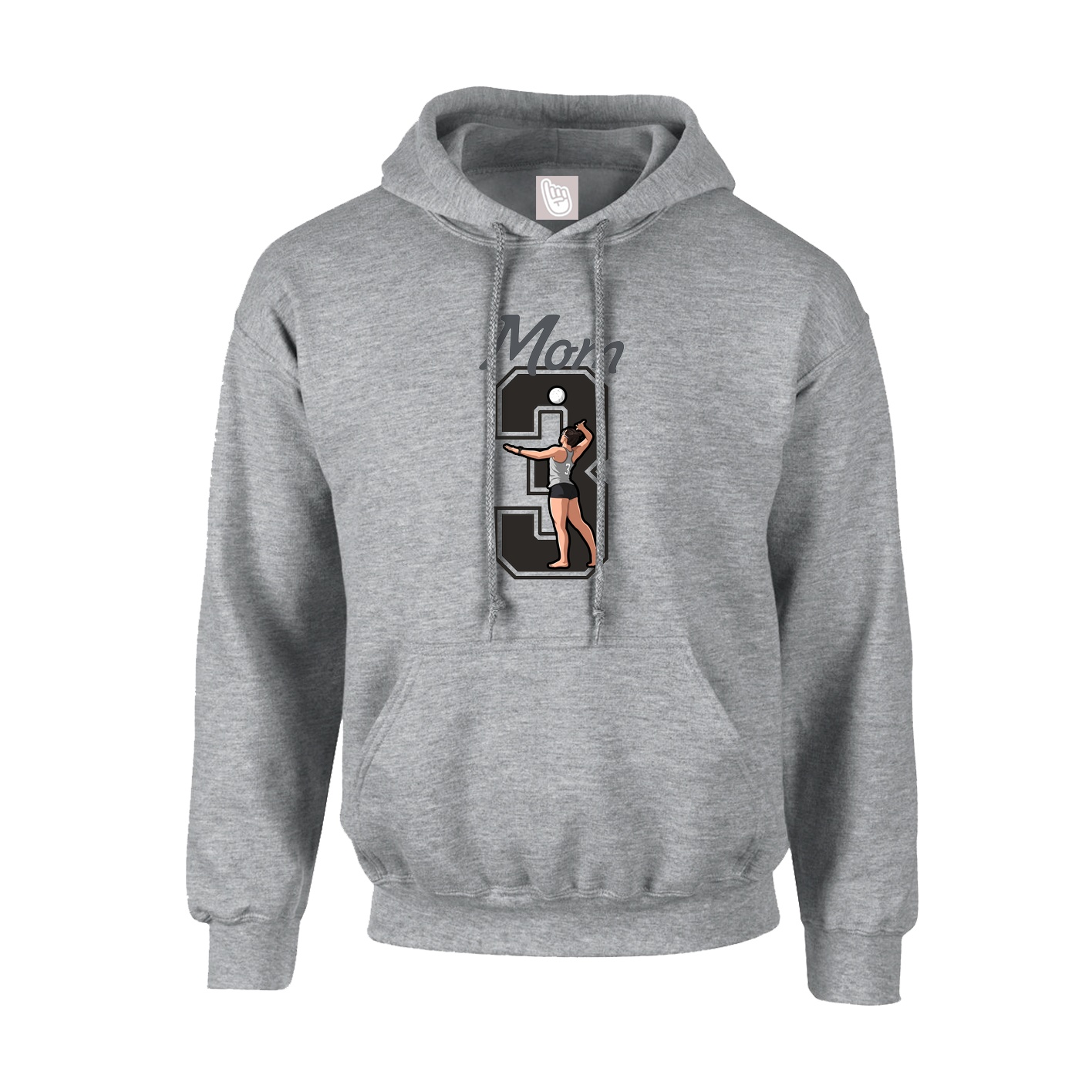 Youth Hoodie — Mothers Day Shirsey in Grey
