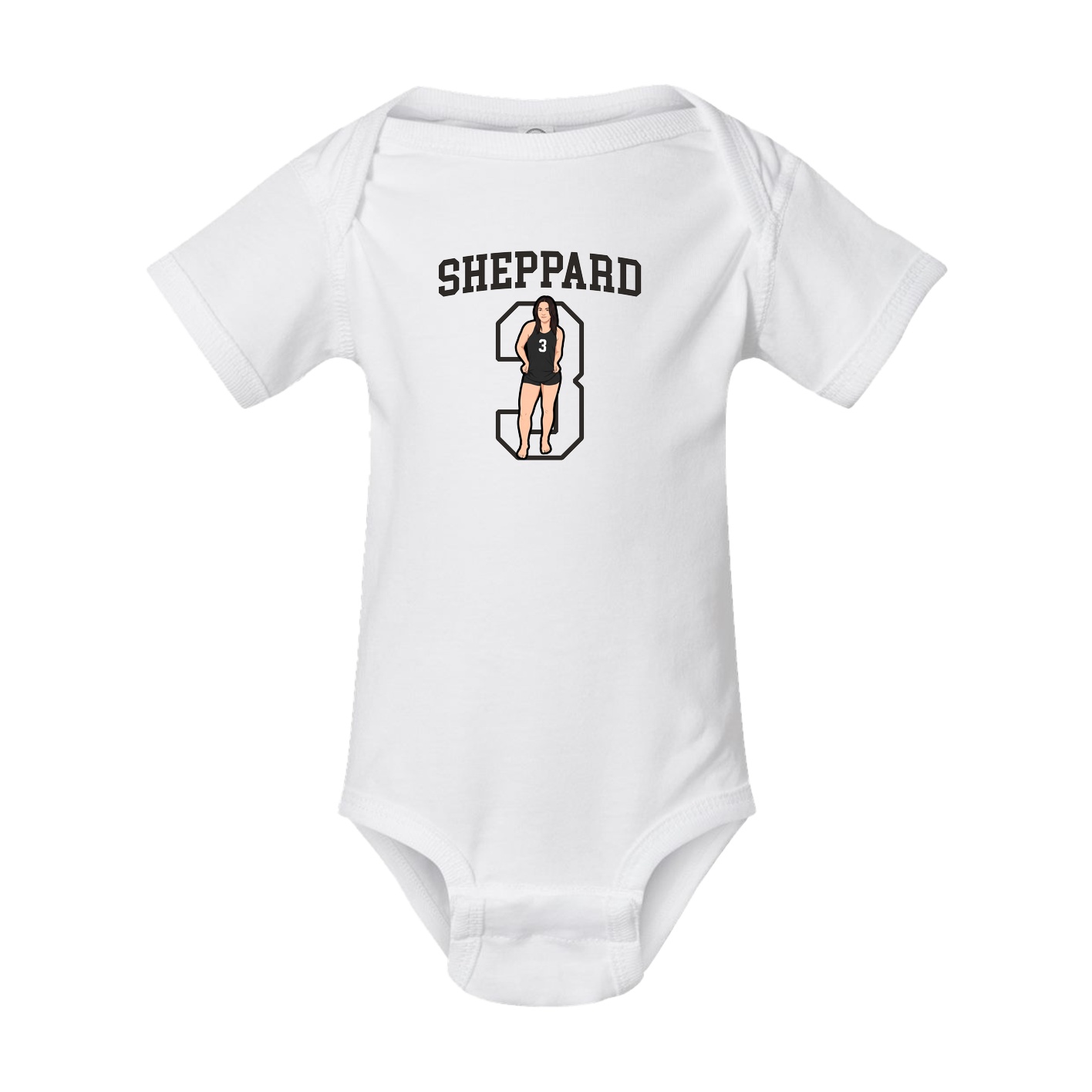 Baby Onesie — Shirsey in White