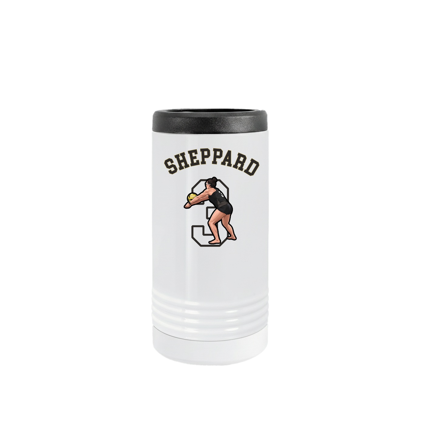 Slim Beverage Holder — Shirsey Arch in White