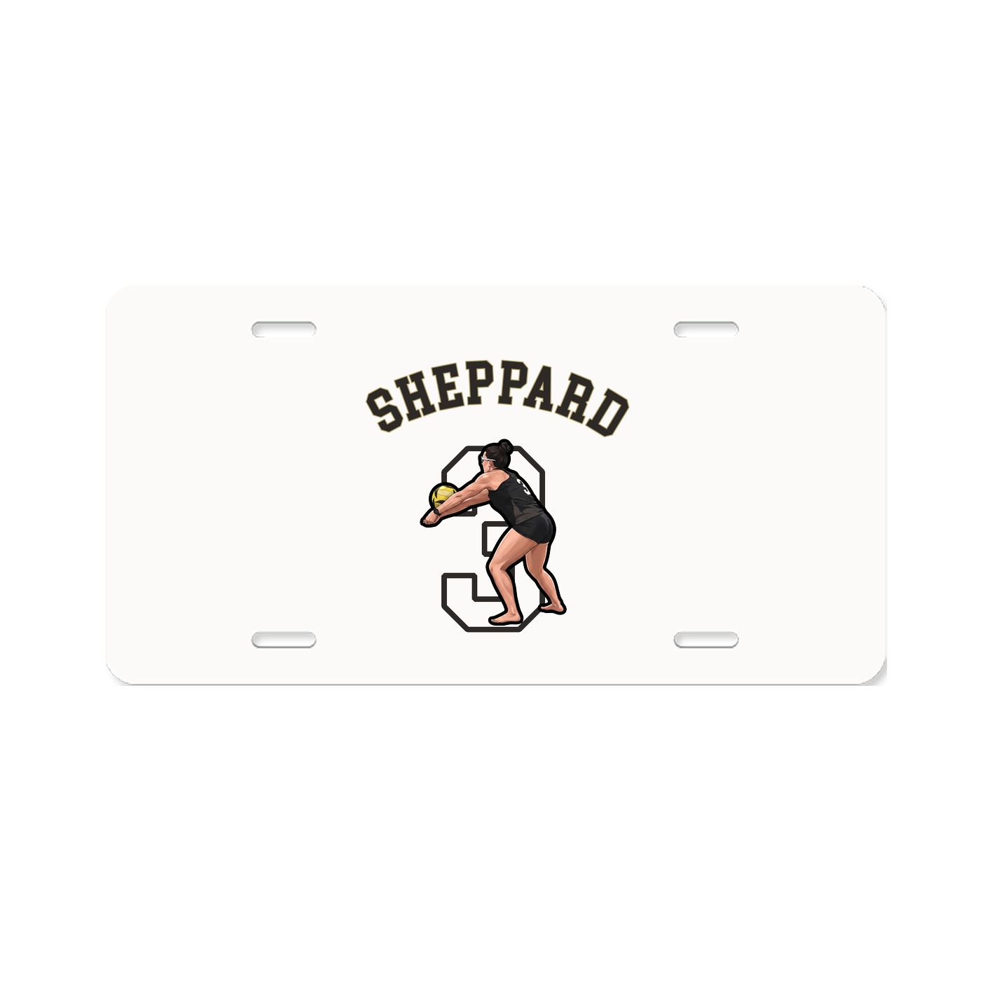 License Plate — Shirsey Arch in Classic
