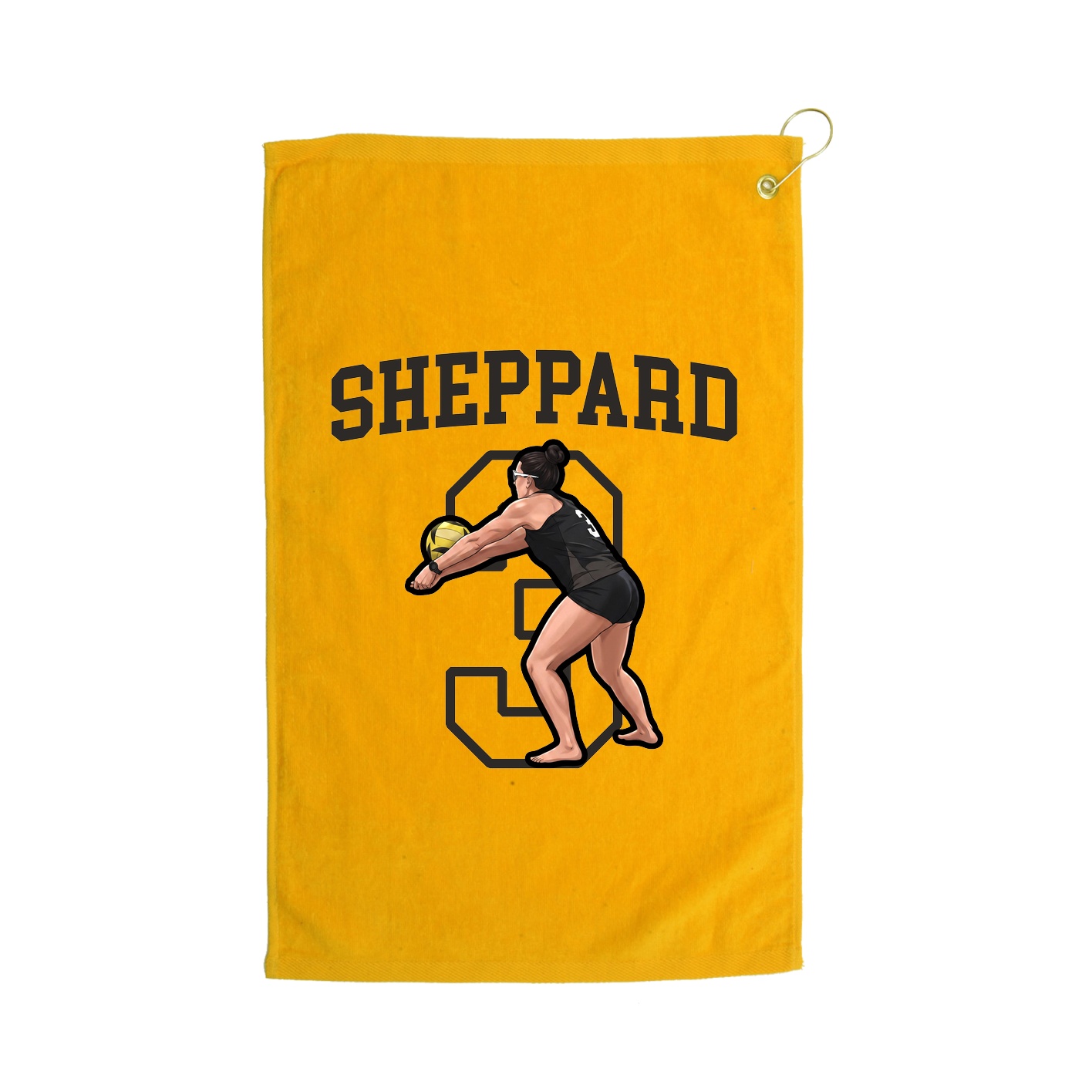 Terry Velour Golf Towel