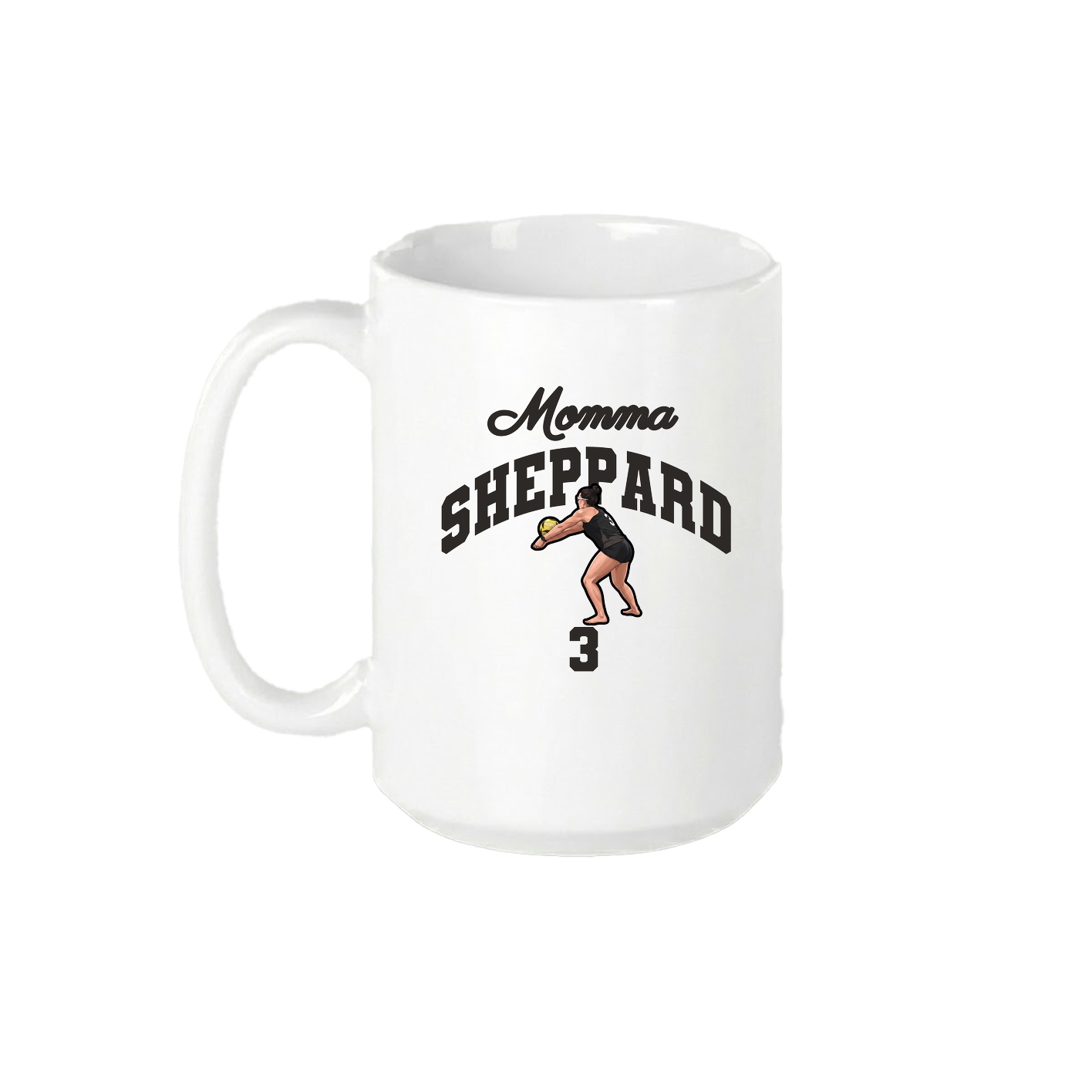 15oz Coffee Mug — Mothers Day Arch in White