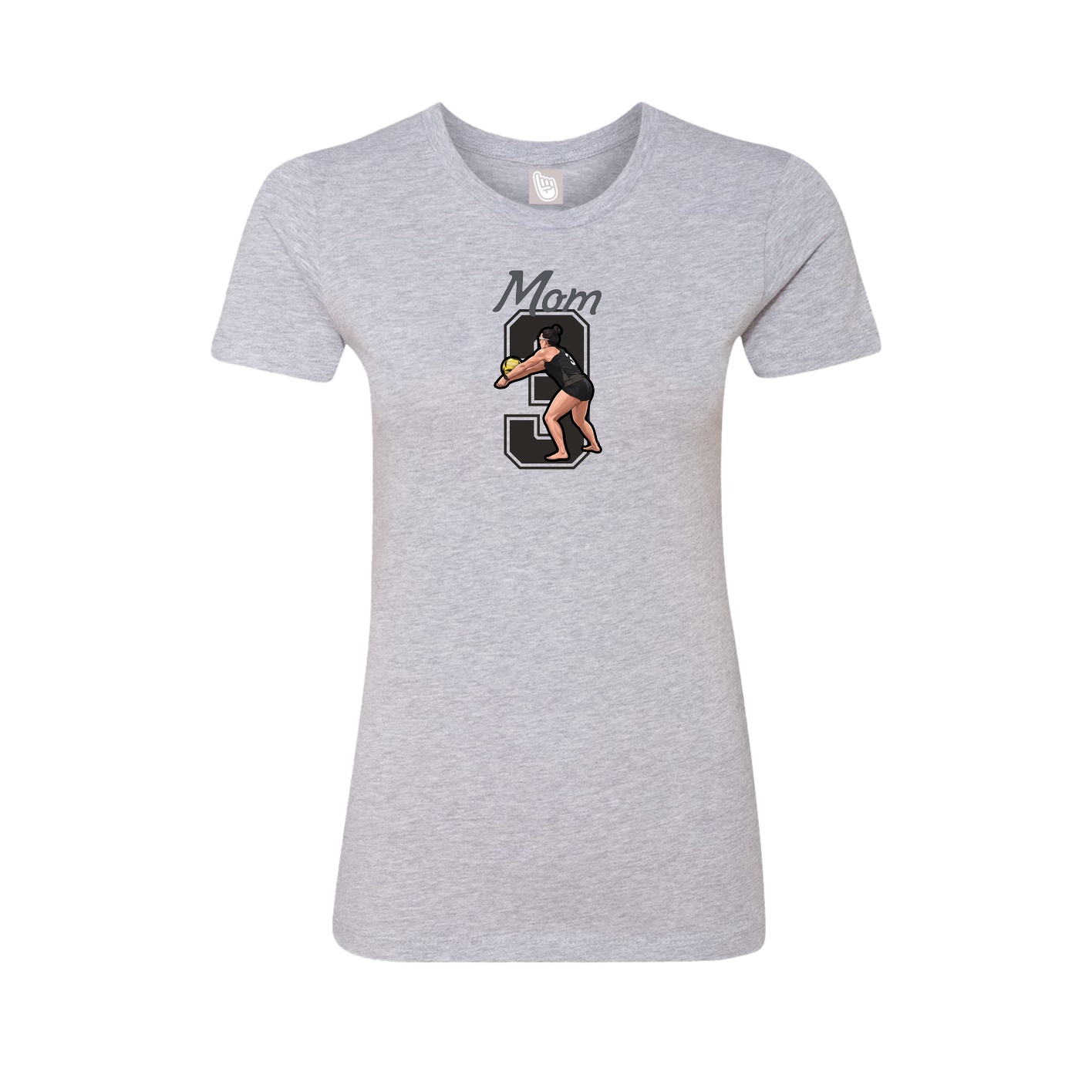 Womens Tee — Mothers Day Shirsey in Grey
