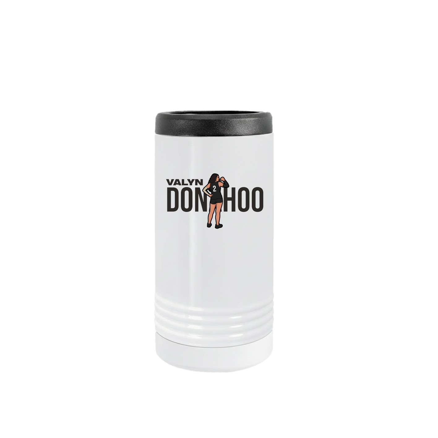 Slim Beverage Holder — Player Name in White