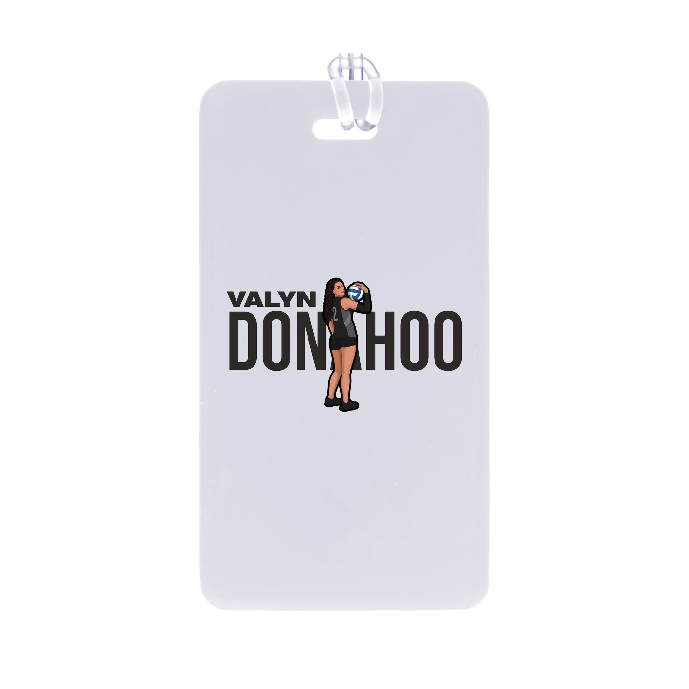 Bag Tag — Player Name in Classic