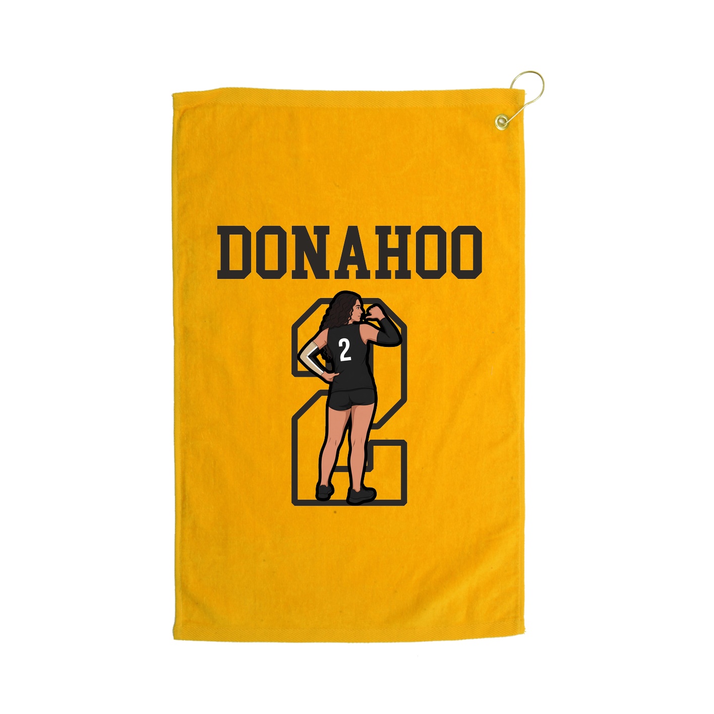 Golf Towel — Shirsey in Gold