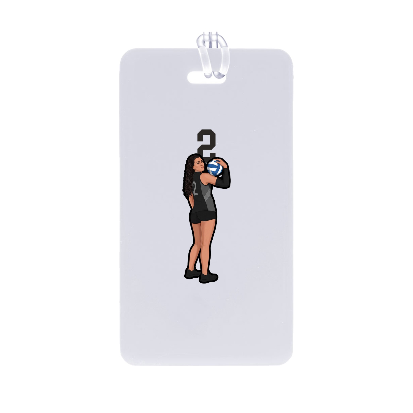 Bag Tag — Number Top in Classic
