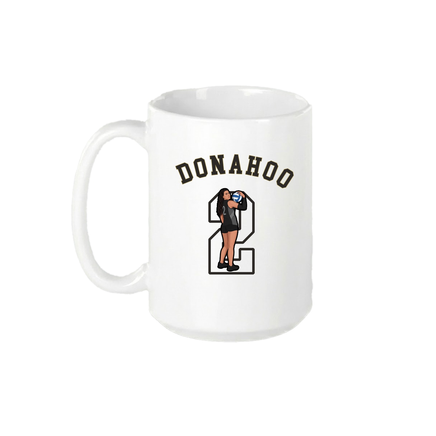 15oz Coffee Mug — Shirsey Arch in White