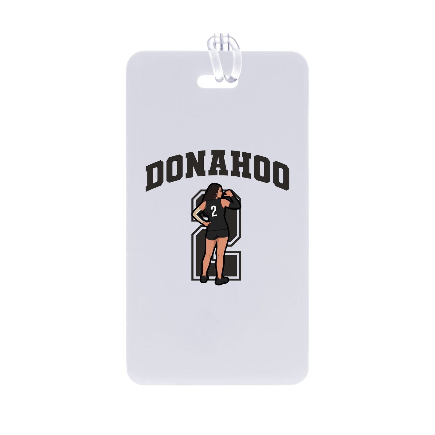Bag Tag — Number in Classic
