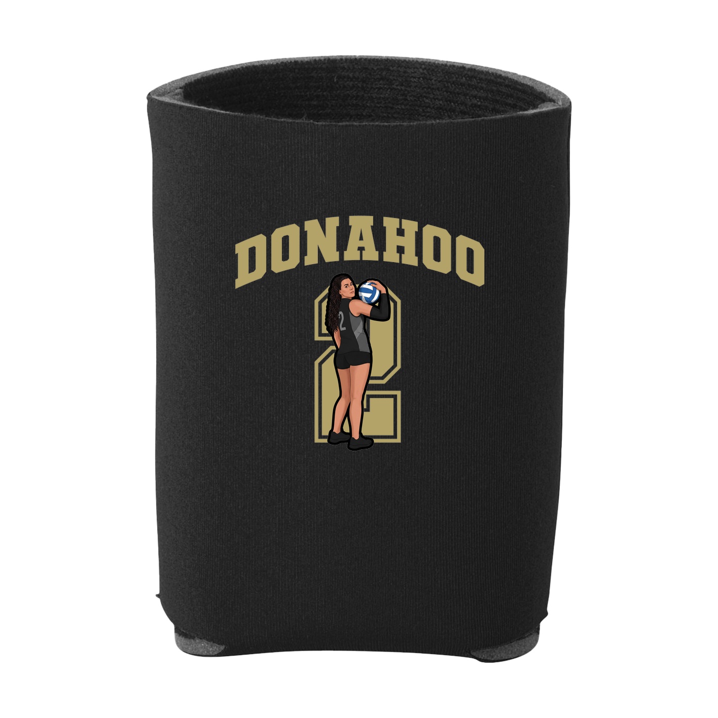 Can Holder — Number in Black