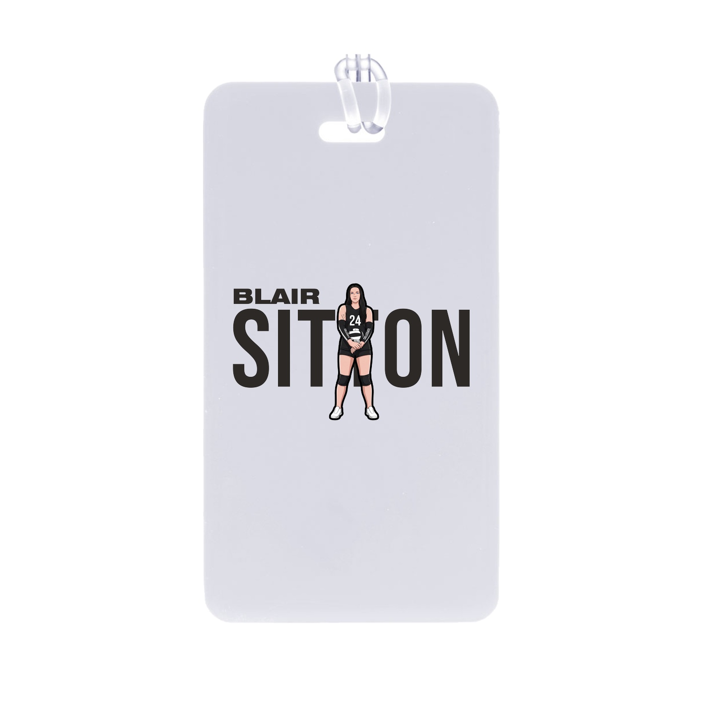Bag Tag — Player Name in Classic