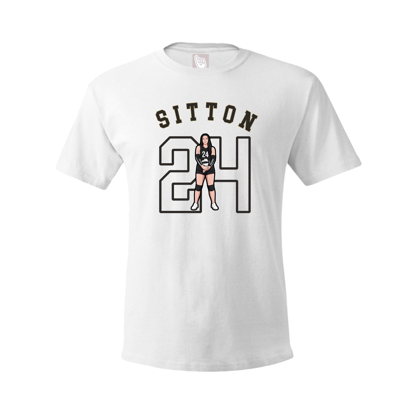 Tee — Shirsey Arch in White