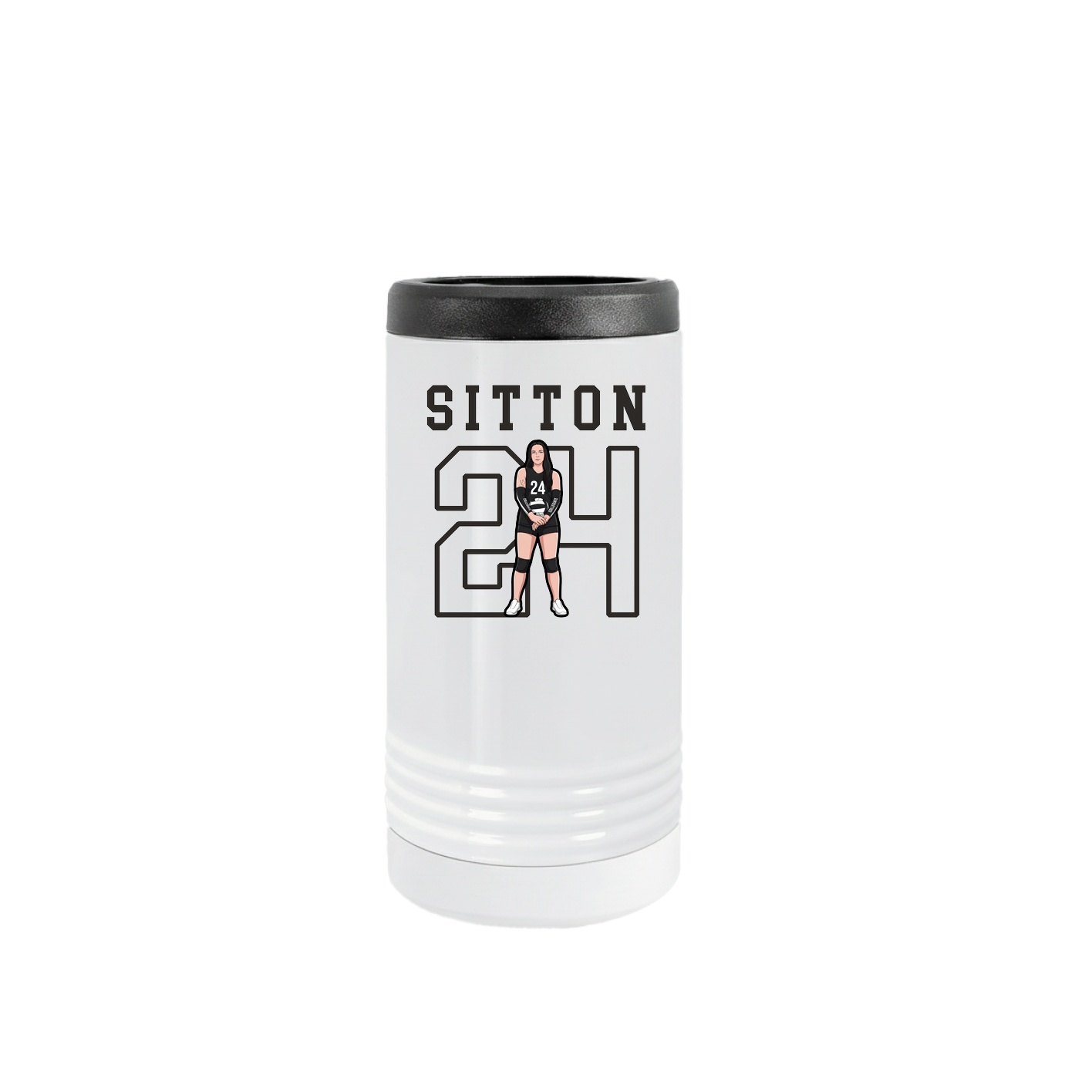 Slim Beverage Holder — Shirsey in White