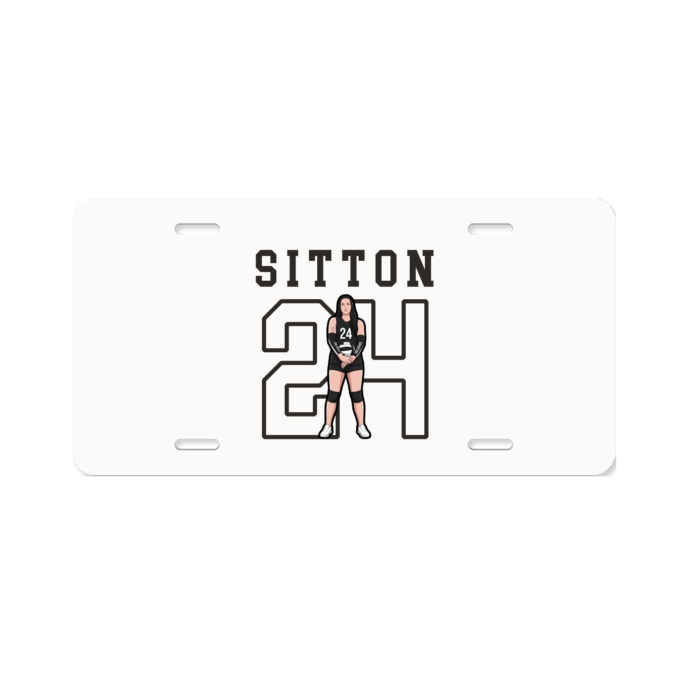 License Plate — Shirsey in Classic