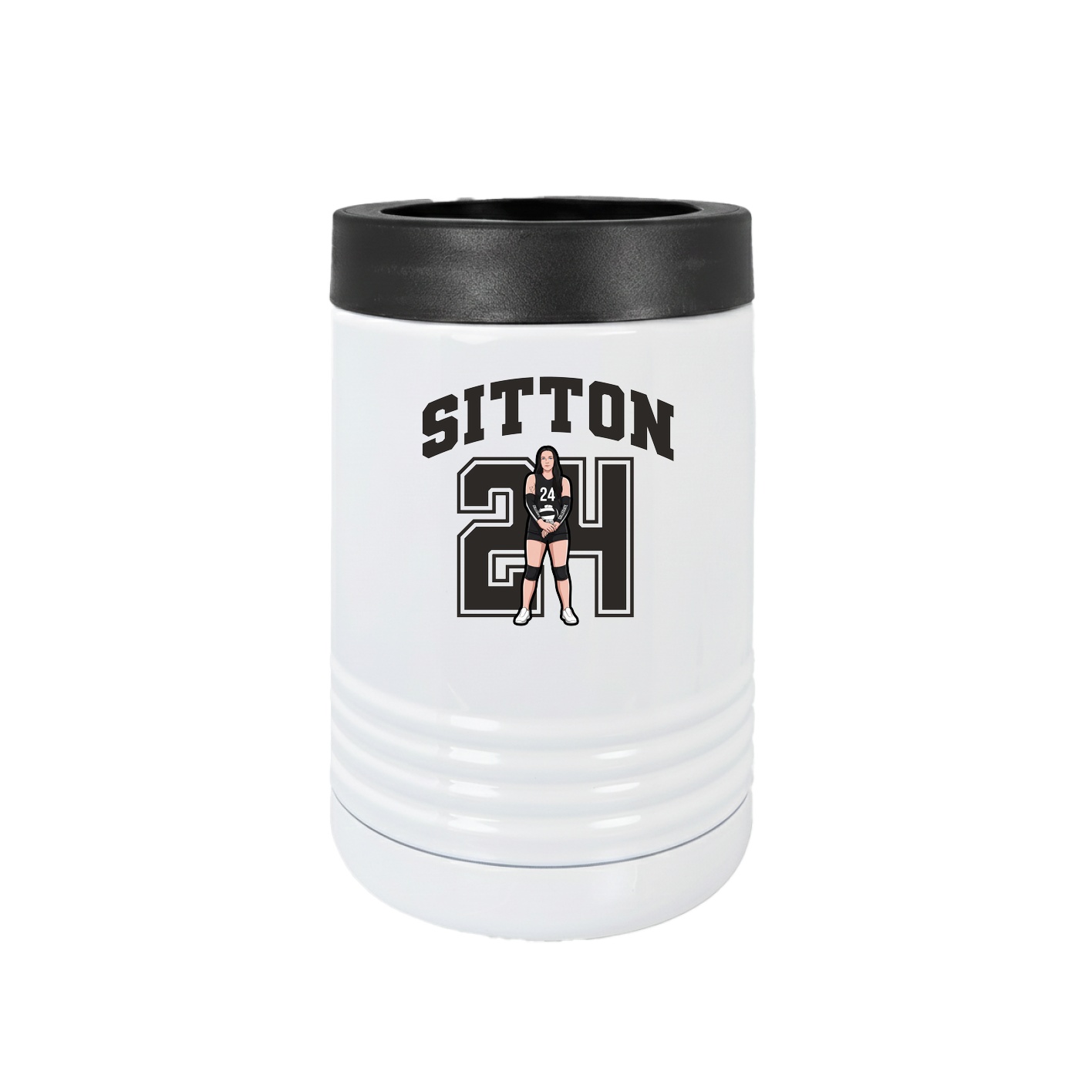 Beverage Holder — Number in White