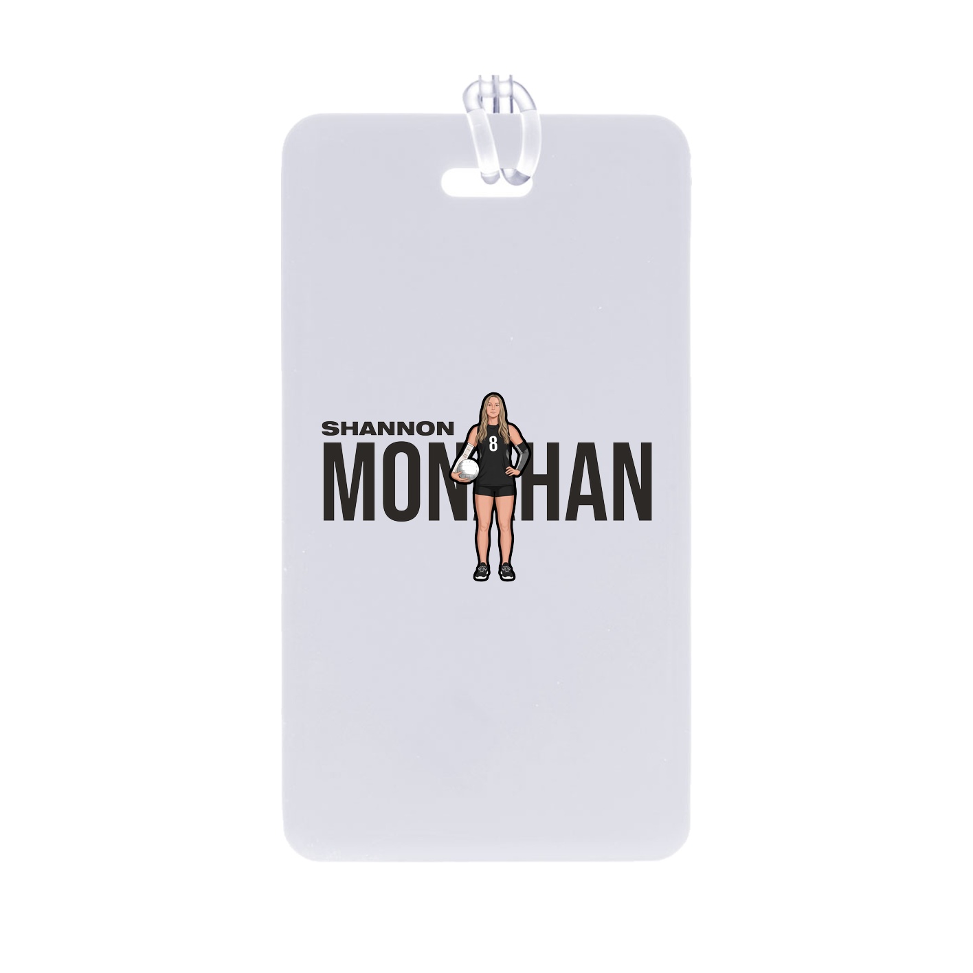 Bag Tag — Player Name in Classic
