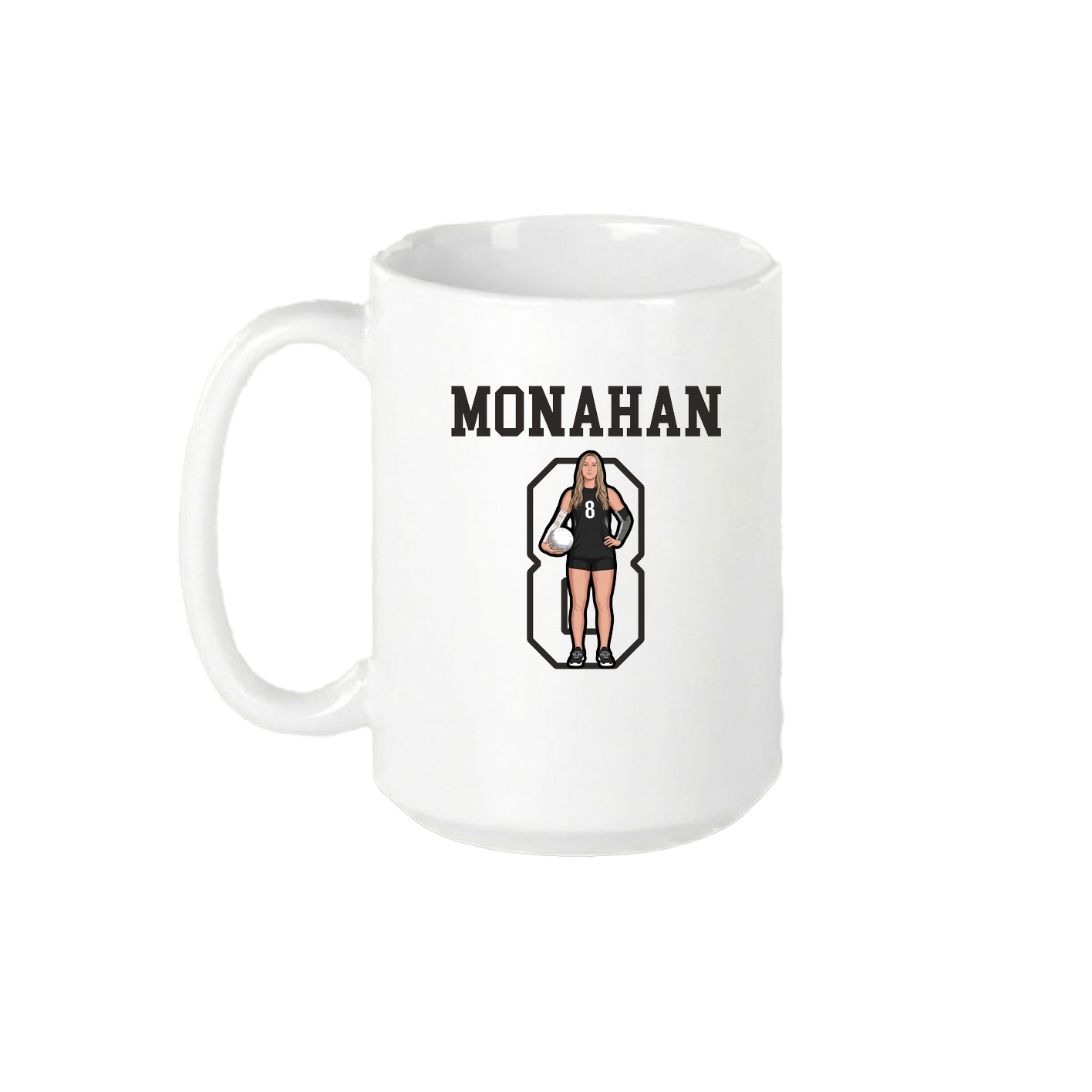 15oz Coffee Mug — Shirsey in White