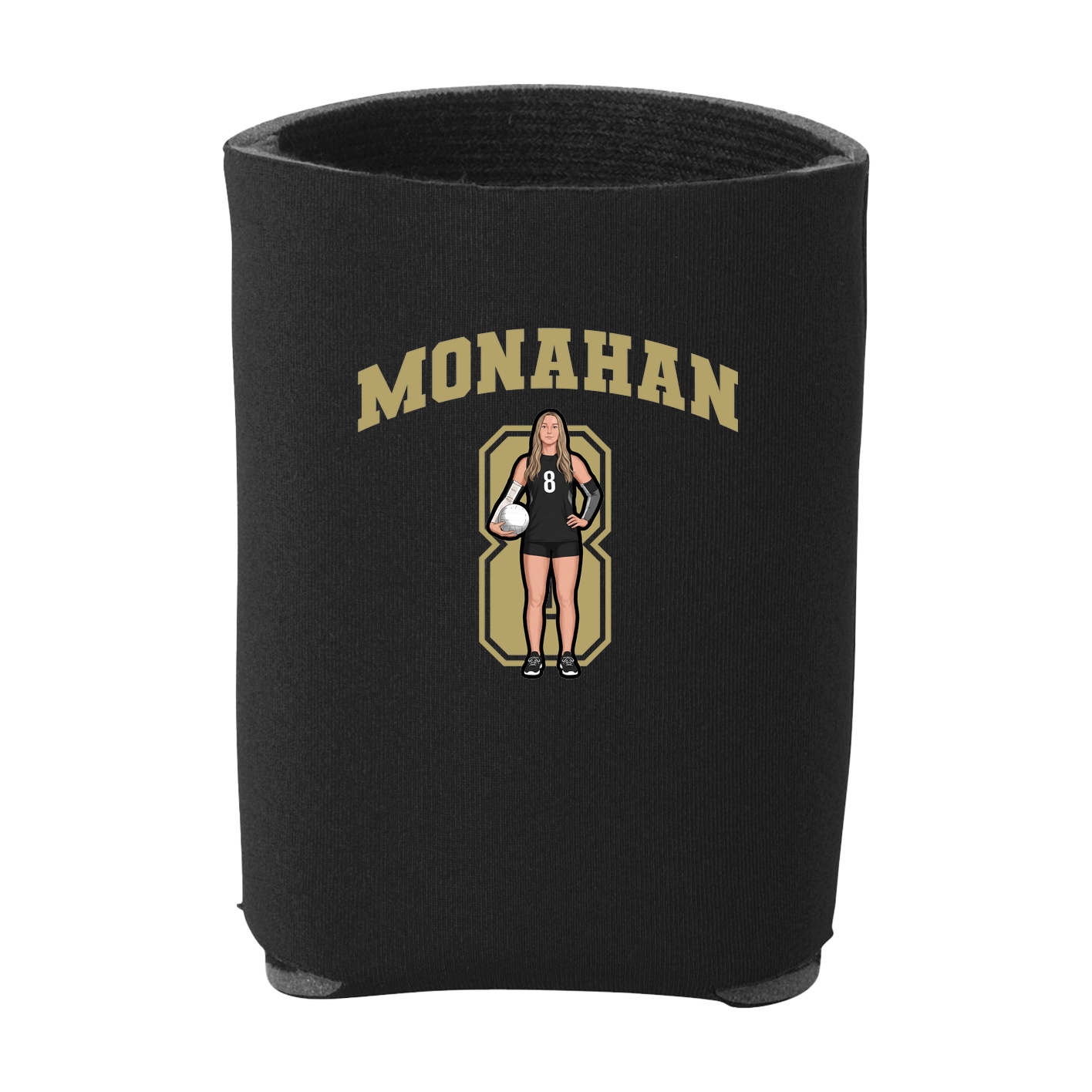 Can Holder — Number in Black