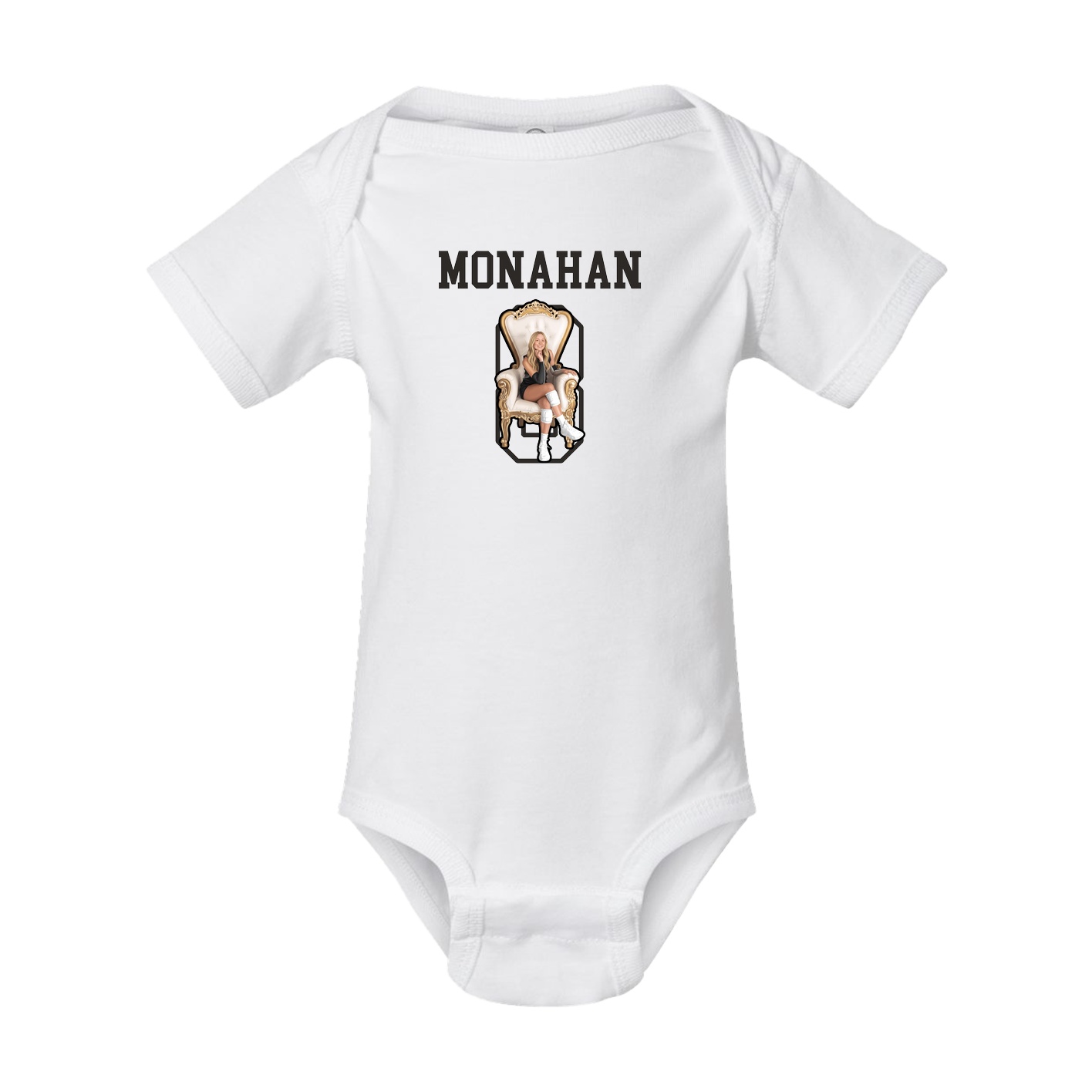 Baby Onesie — Shirsey in White