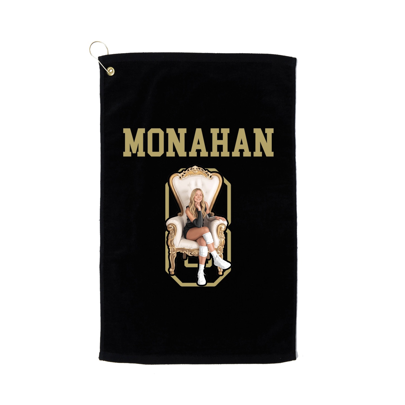 Golf Towel — Shirsey in Black