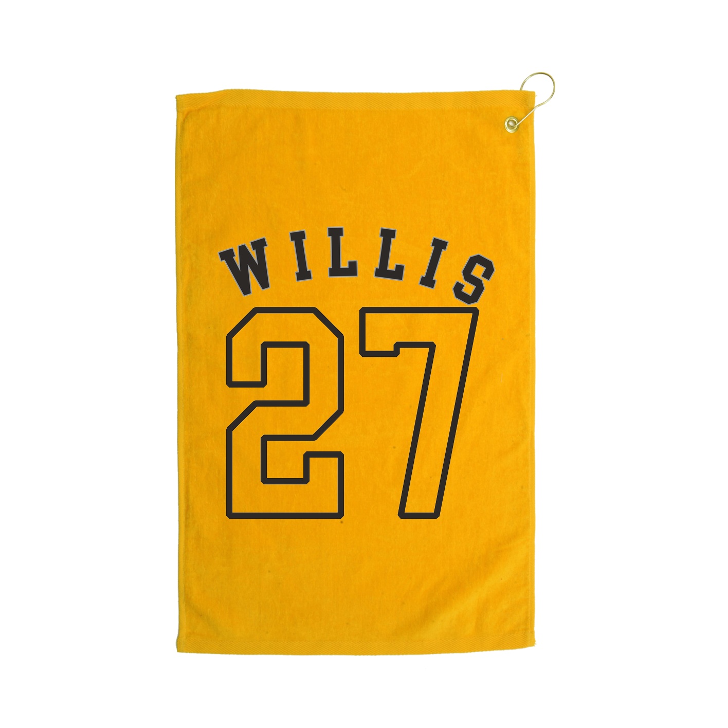 Golf Towel — Shirsey Arch in Gold