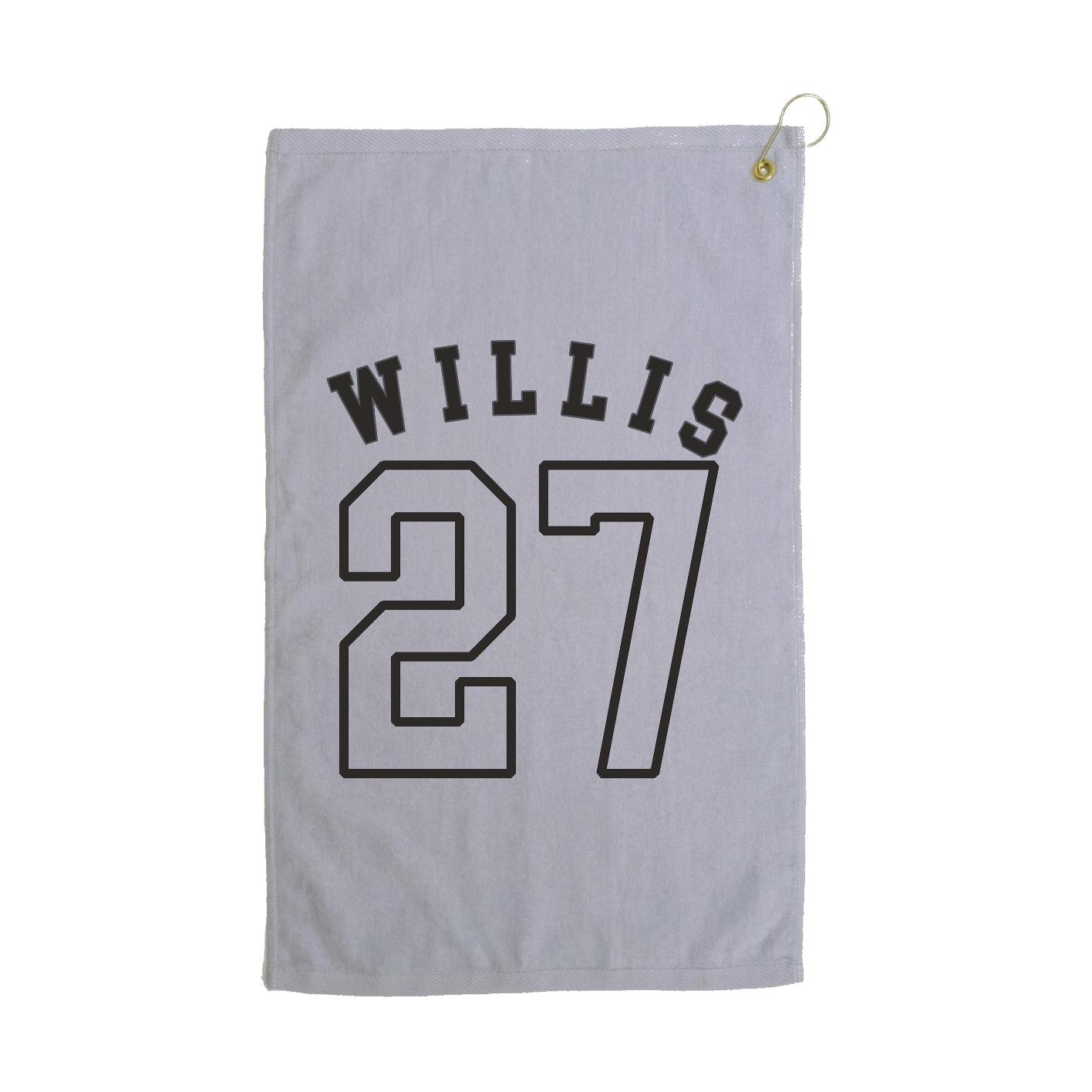 Golf Towel — Shirsey Arch in Grey