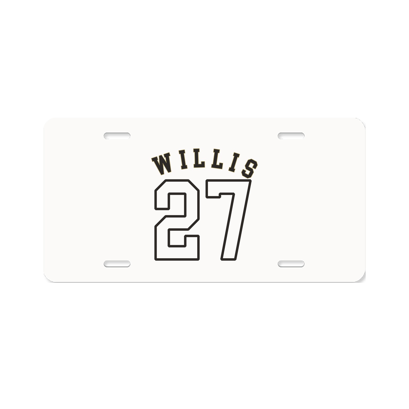 License Plate — Shirsey Arch in Classic