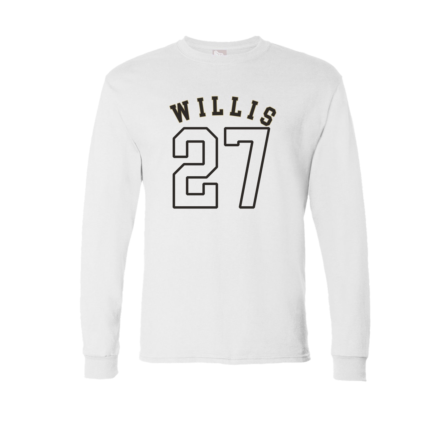 Long Sleeve Tee — Shirsey Arch in White