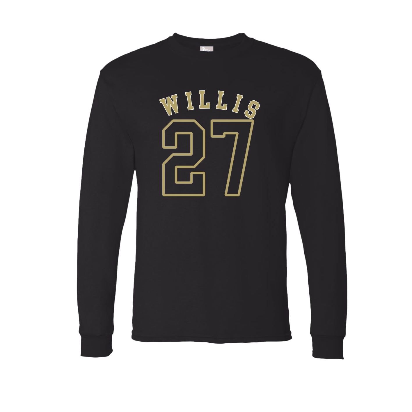 Long Sleeve Tee — Shirsey Arch in Black