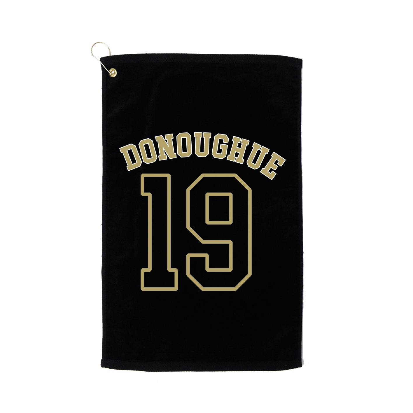 Golf Towel — Shirsey Arch in Black