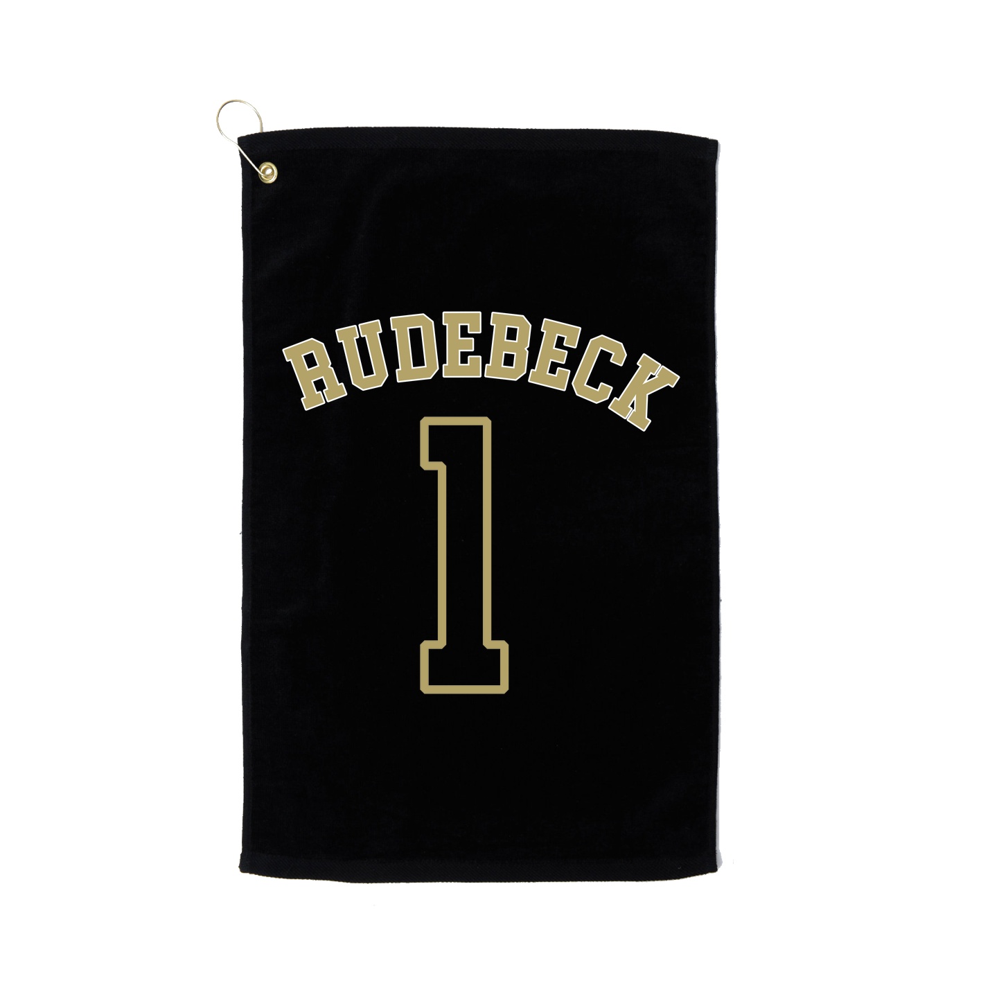 Golf Towel — Shirsey Arch in Black
