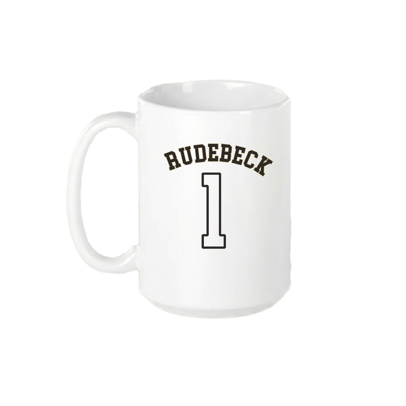 15oz Coffee Mug — Shirsey Arch in White