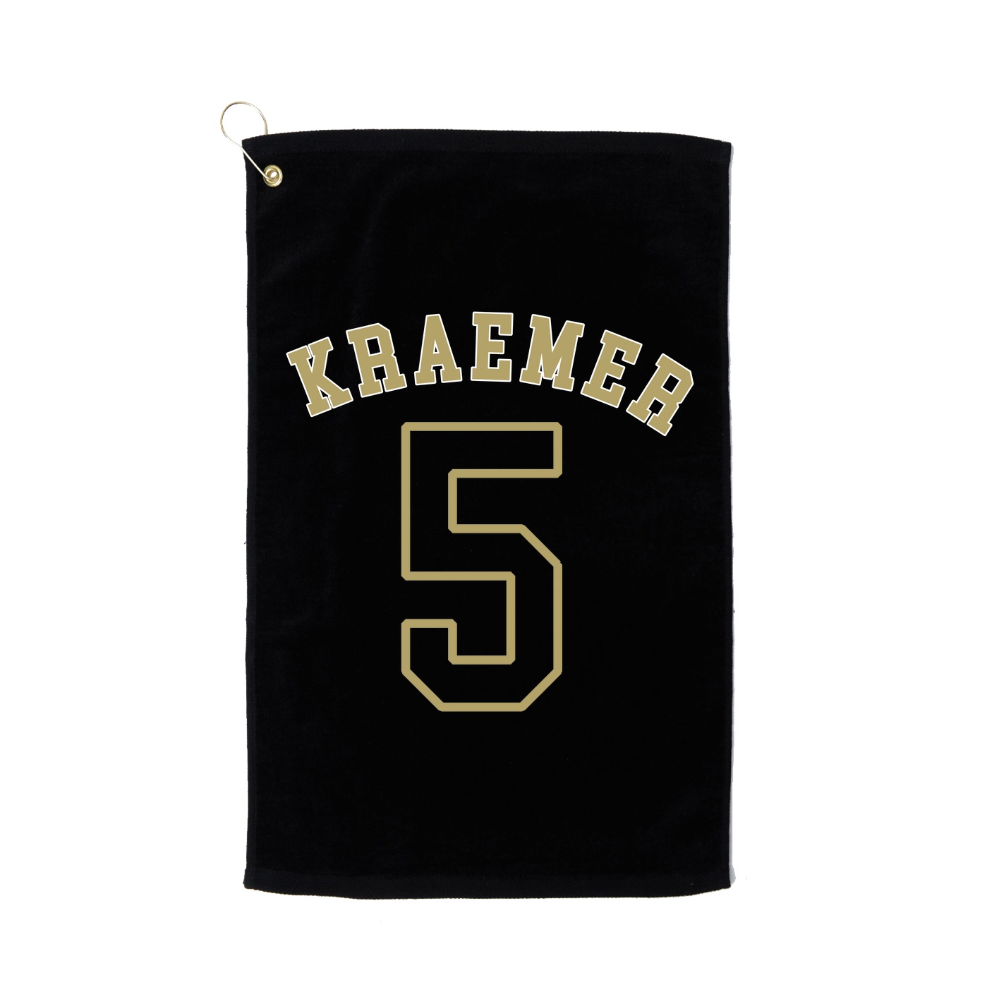 Golf Towel — Shirsey Arch in Black