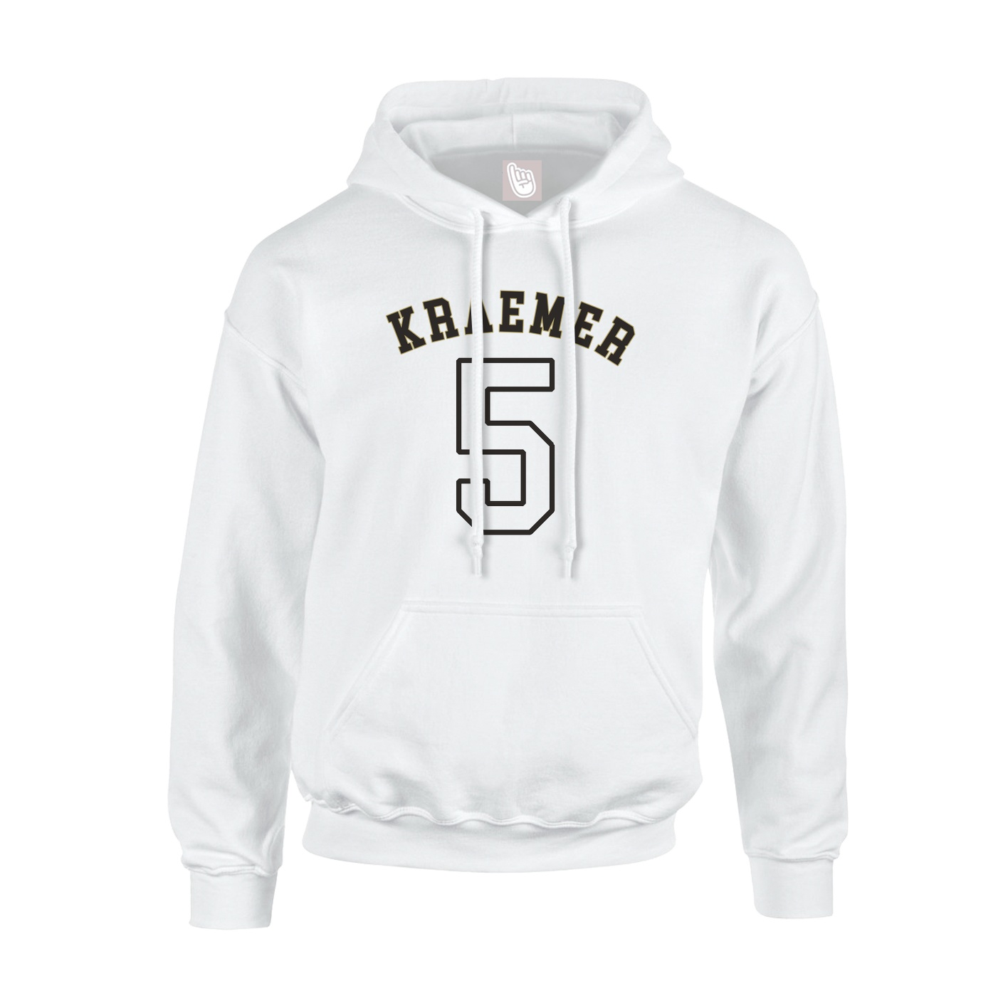 Hoodie — Shirsey Arch in White