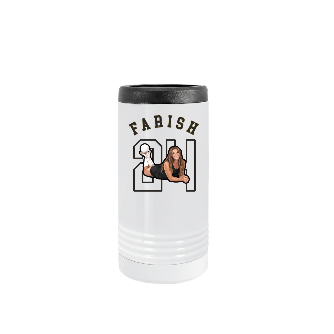 Slim Beverage Holder — Shirsey Arch in White