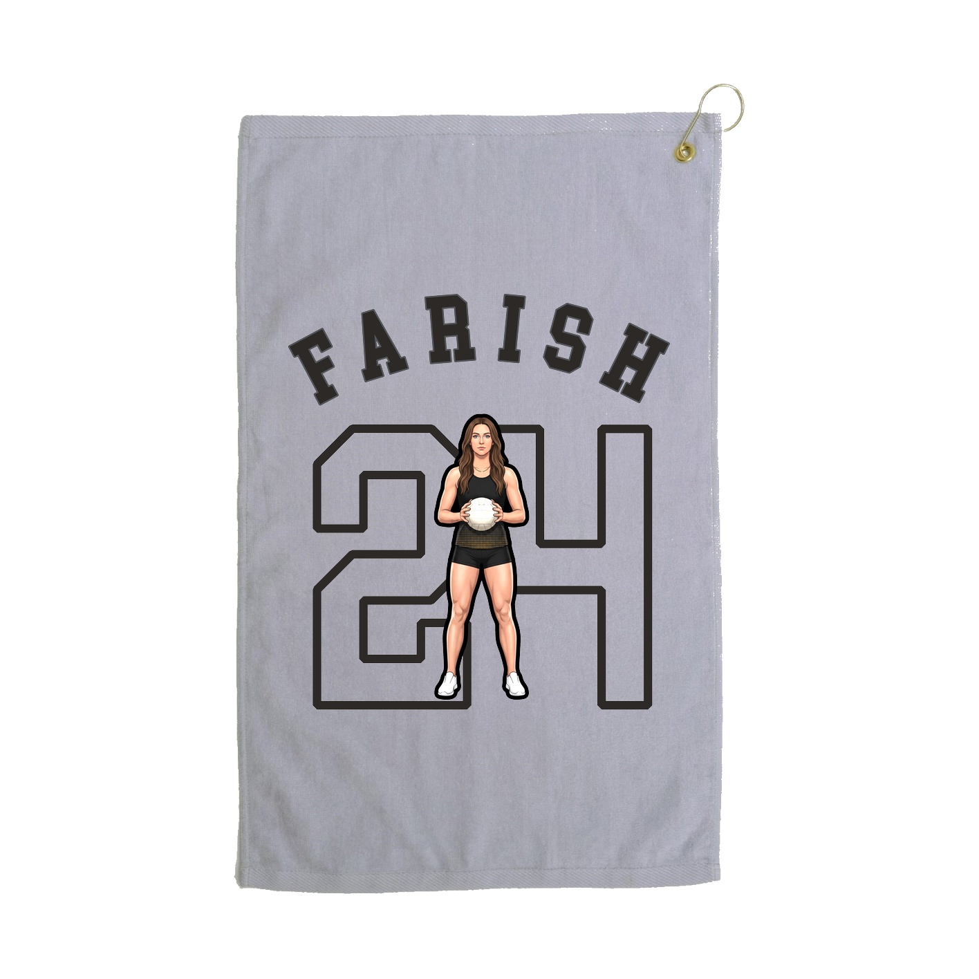 Terry Velour Golf Towel