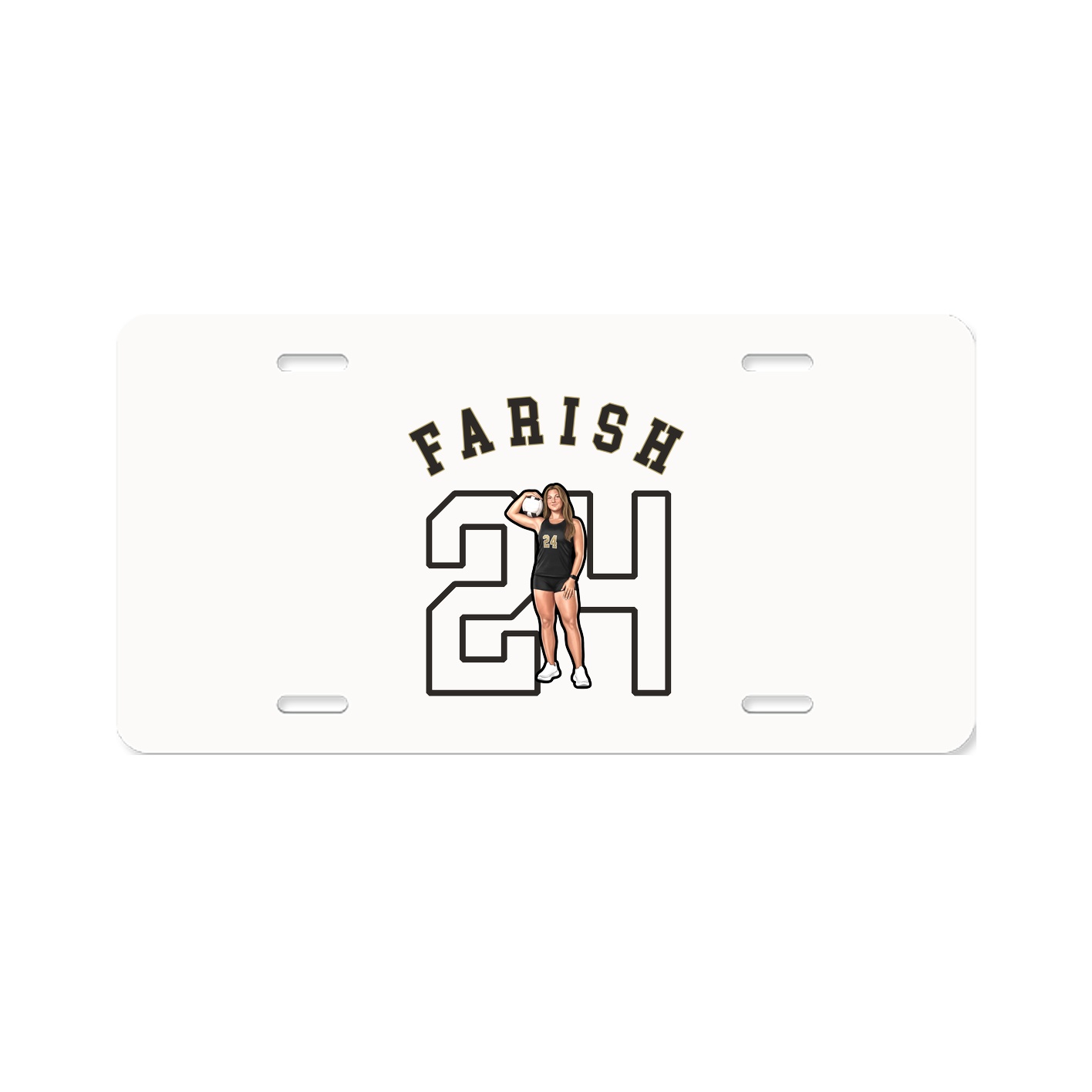 License Plate — Shirsey Arch in Classic