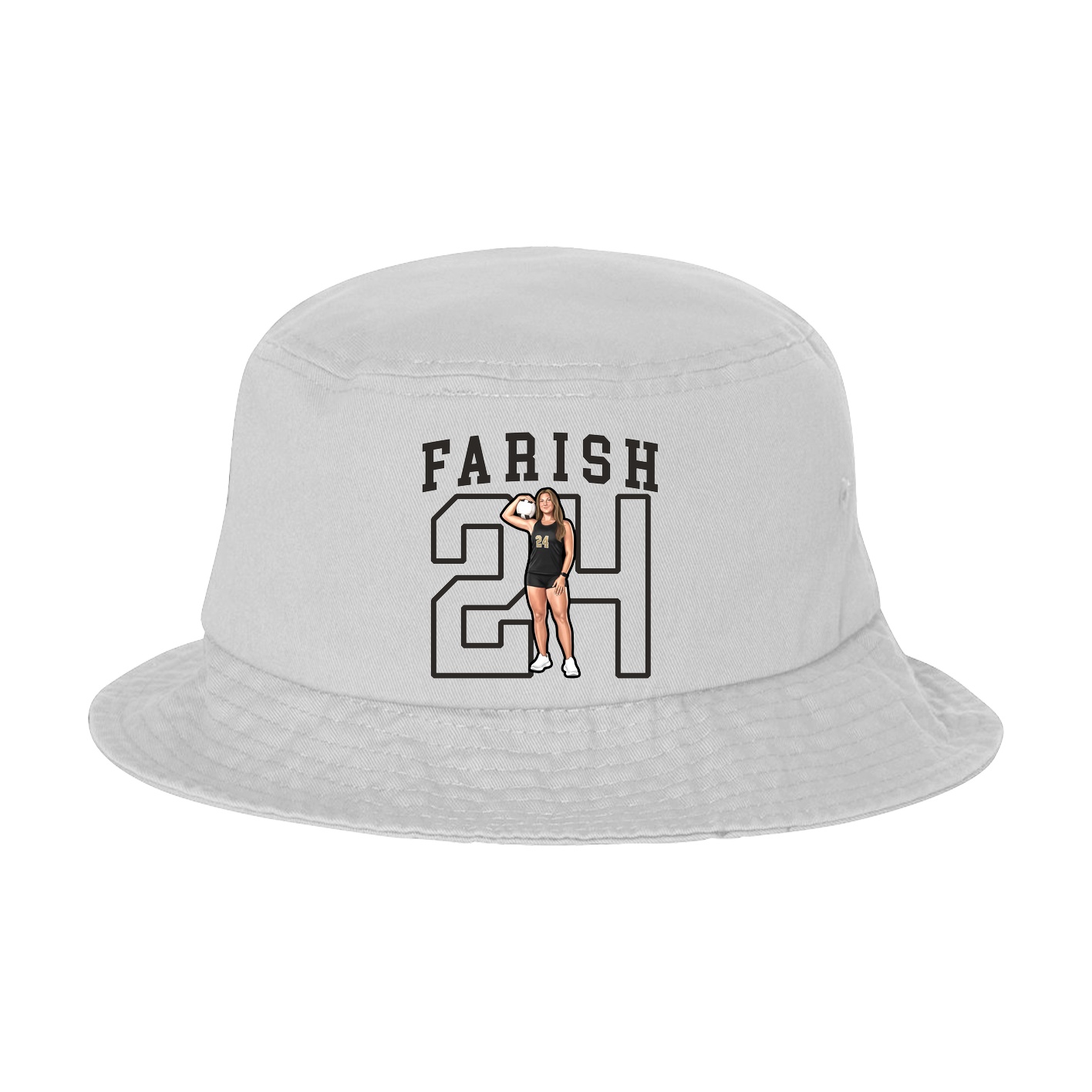 Bucket Cap — Shirsey in White